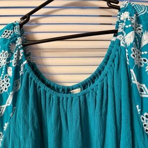 Breezy Plus-Sized Crinkle Dress